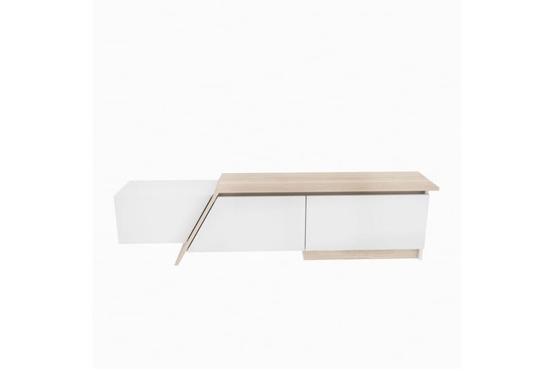 Tavros TV-bænk 180 cm, Hvid