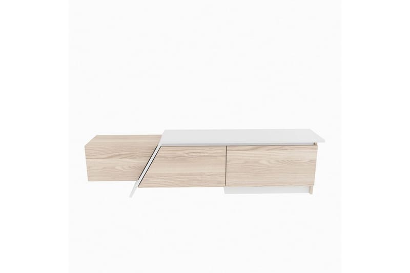 Tavros TV-bænk 180 cm - Rød/Hvid - Møbler - TV borde & mediemøbler - TV-borde