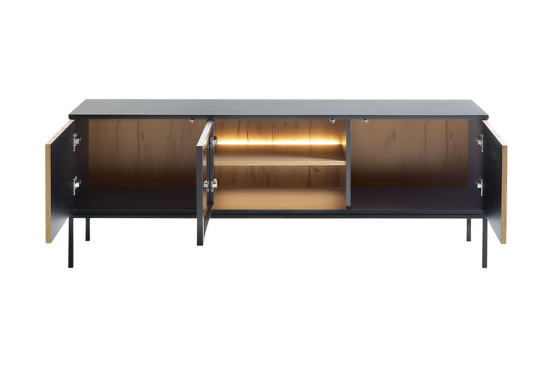 Tenorio Tv-bänk 154 cm - Beige - Møbler - TV borde & mediemøbler - TV-borde