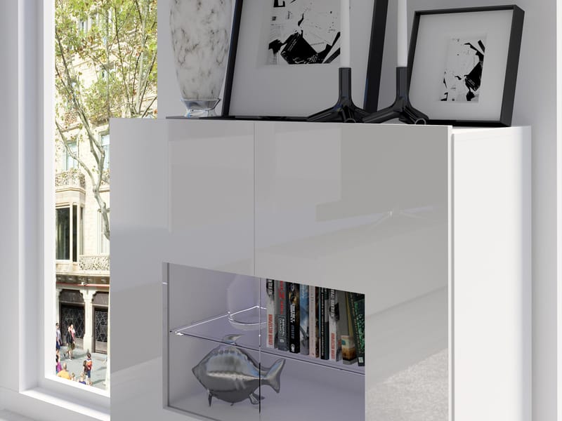 Tessan TV-vægenhed - brun - Møbler - TV borde & mediemøbler - Tv-møbelsæt