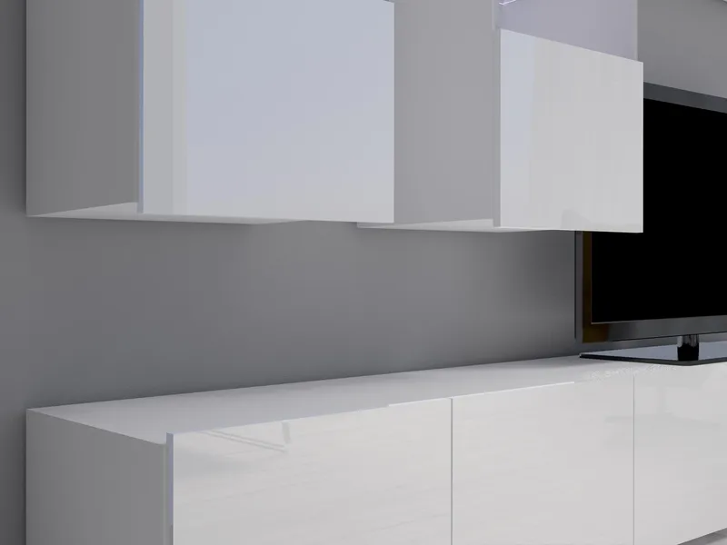 Tessan TV-vægenhed - brun - Møbler - TV borde & mediemøbler - Tv-møbelsæt