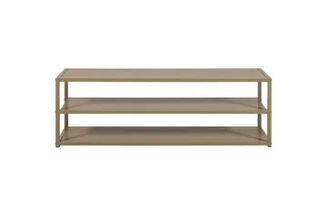 Teun Fritstående TV-bord 120 cm i Metal - Beige - Møbler - TV borde & mediemøbler - TV-borde