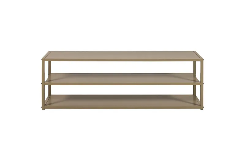 Teun Fritstående TV-bord 120 cm i Metal - Beige - Møbler - TV borde & mediemøbler - TV-borde