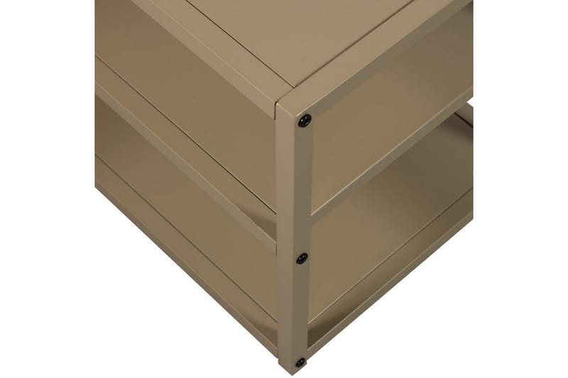 Teun Fritstående TV-bord 120 cm i Metal - Beige - Møbler - TV borde & mediemøbler - TV-borde