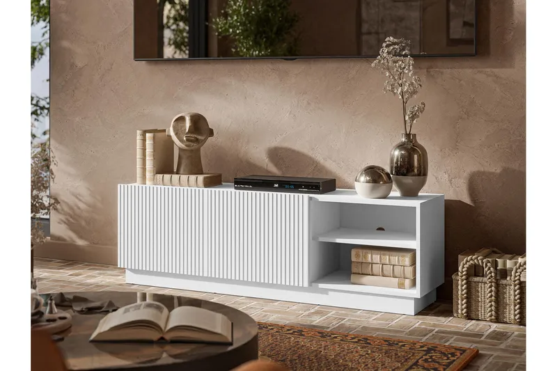 Torvalen Tv-bänk 150 cm - Hvid - Møbler - TV borde & mediemøbler - TV-borde