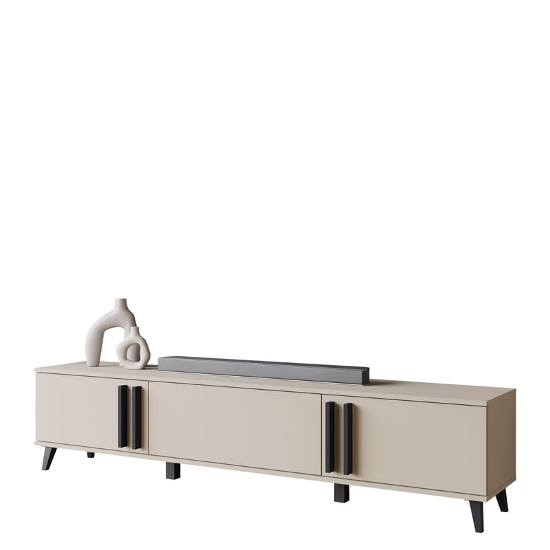 Torvos TV-bænk 180 cm - Beige - Møbler - TV borde & mediemøbler - TV-borde