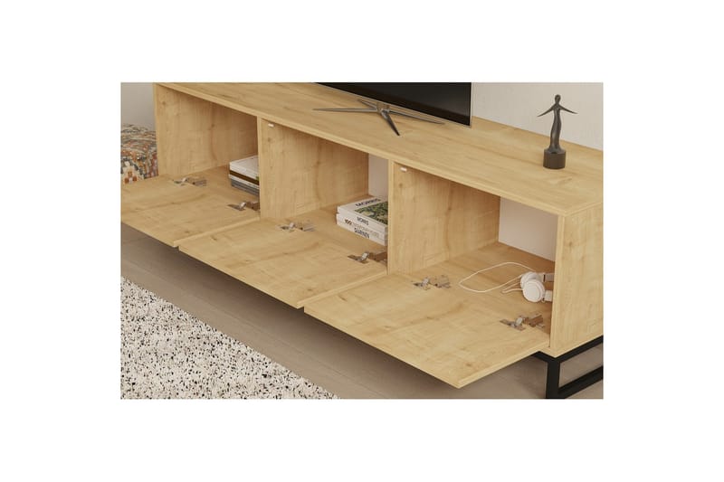 Tukums Tv-bænk 160 cm - Nature - Møbler - TV borde & mediemøbler - TV-borde