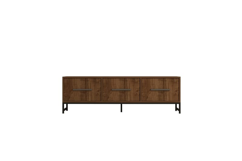 Tukums Tv-bænk 160 cm - Rødbrunt træ - Møbler - TV borde & mediemøbler - TV-borde