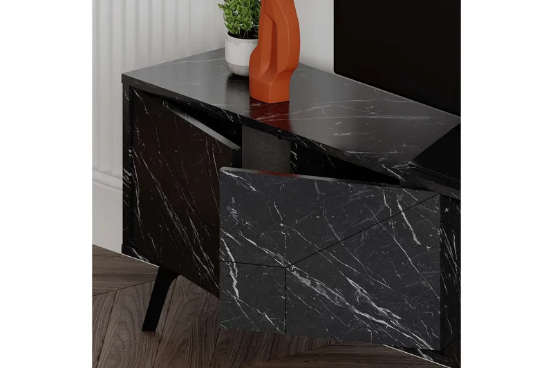 TV-bænk & mediebænk Dune TV-bænk 180 cm Beige Beige - Møbler - TV borde & mediemøbler - TV-borde