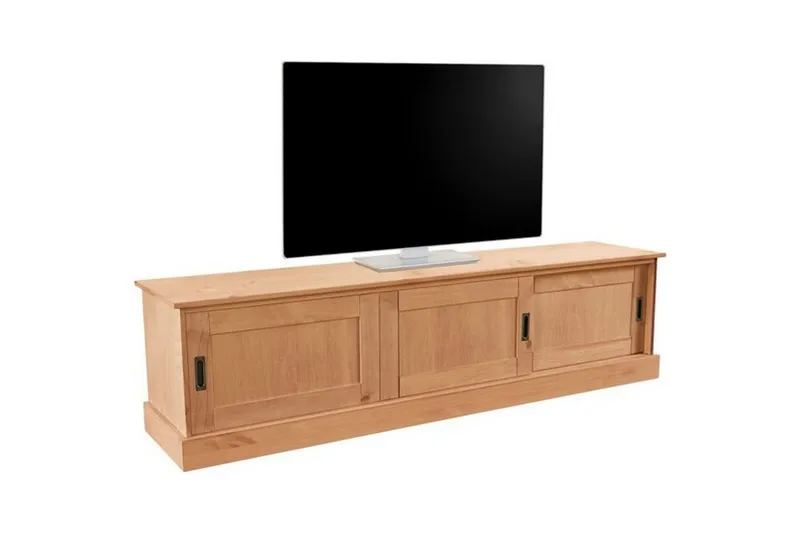 TV-bænk & mediebænk Loft24 Lowboard Harry bejdset/voks Brun,Natur, undefined