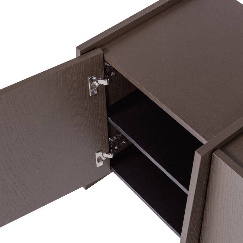 TV-bænk Brock 102 cm - Mellembrun - Møbler - TV borde & mediemøbler - TV-skab