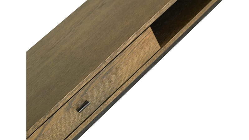 TV-bænk Eiknor 180 cm - Brunlakeret eg - Møbler - TV borde & mediemøbler - TV-borde