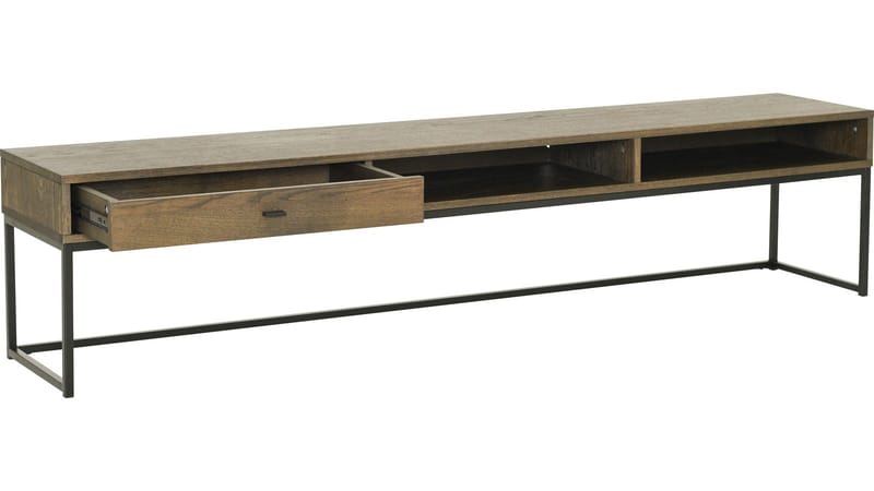 TV-bænk Eiknor 180 cm - Brunlakeret eg - Møbler - TV borde & mediemøbler - TV-borde