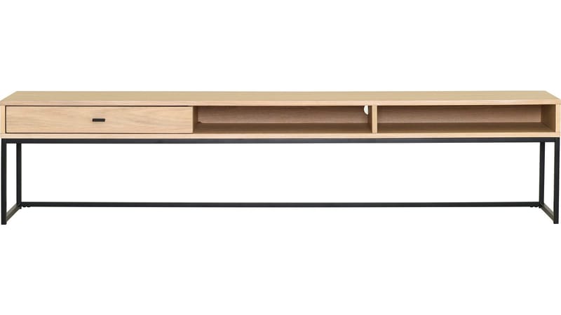 TV-bænk Eiknor 180 cm - Hvidpigmenteret egefiner - Møbler - TV borde & mediemøbler - TV-borde