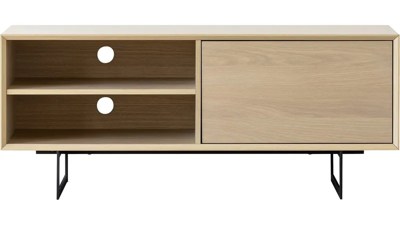 TV-bænk Junionne 120x42x50 cm, Eg