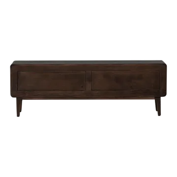 TV-bænk Liya 150 cm - Mørkebrun - Møbler - TV borde & mediemøbler - TV-borde