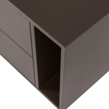 TV-bænk Settle 200 cm - Mellembrun - Møbler - TV borde & mediemøbler - TV-borde
