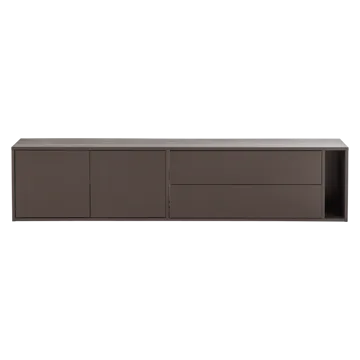 TV-bænk Settle 200 cm - Mellembrun - Møbler - TV borde & mediemøbler - TV-borde