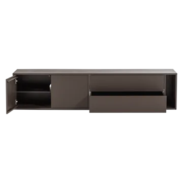 TV-bænk Settle 200 cm - Mellembrun - Møbler - TV borde & mediemøbler - TV-borde
