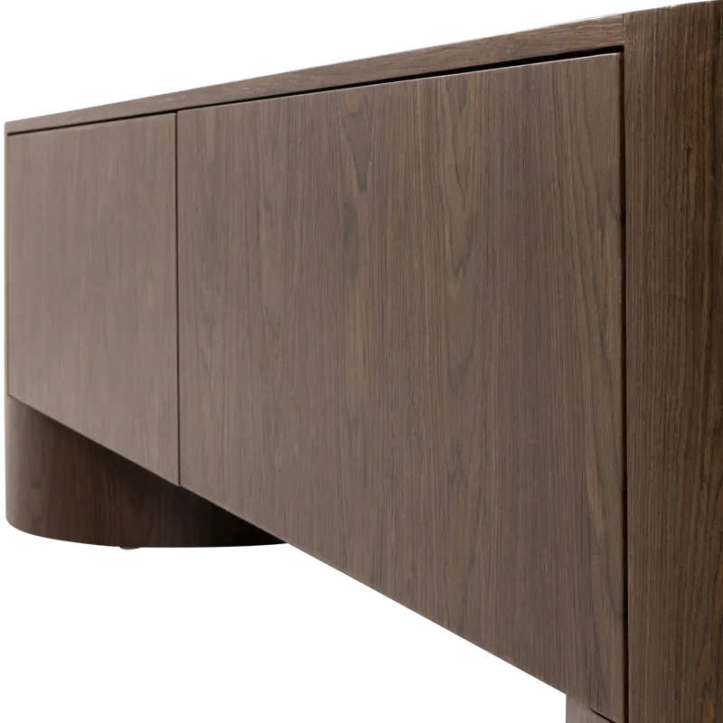 TV-bænk Velari 200 cm - Brun - Møbler - TV borde & mediemøbler - TV-skab