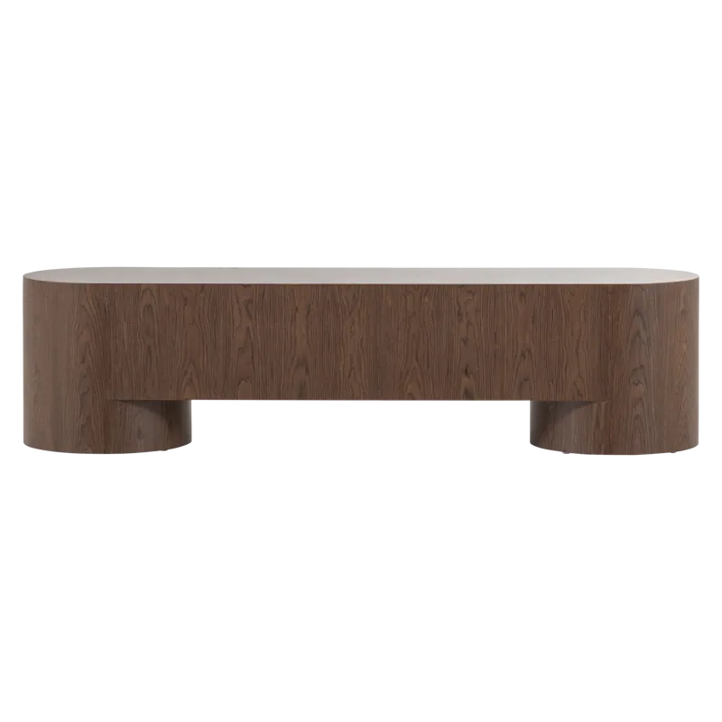 TV-bænk Velari 200 cm - Brun - Møbler - TV borde & mediemøbler - TV-skab