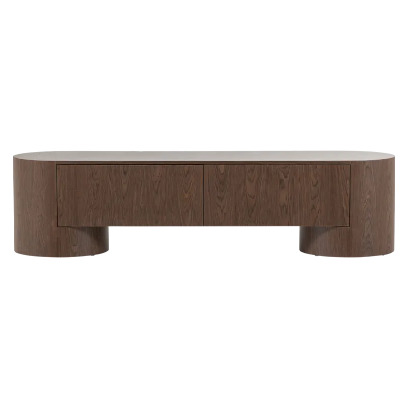 TV-bænk Velari 200 cm - Brun - Møbler - TV borde & mediemøbler - TV-skab
