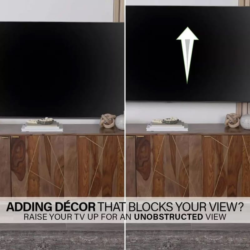 TV-beslag Sanus 4D Max Vesa 200x200 19-43 Full Motion Sort - Sort - Møbler - TV borde & mediemøbler - Mediestativ & vægbeslag