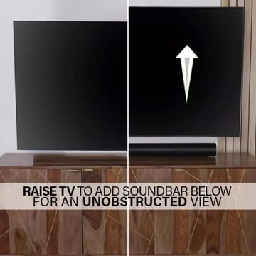 TV-beslag Sanus 4D Max Vesa 200x200 19-43 Full Motion Sort - Sort - Møbler - TV borde & mediemøbler - Mediestativ & vægbeslag