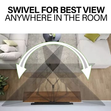 TV-beslag Sanus 4D Max Vesa 600x400 42-90 Full Motion Sort - Sort - Møbler - TV borde & mediemøbler - Mediestativ & vægbeslag