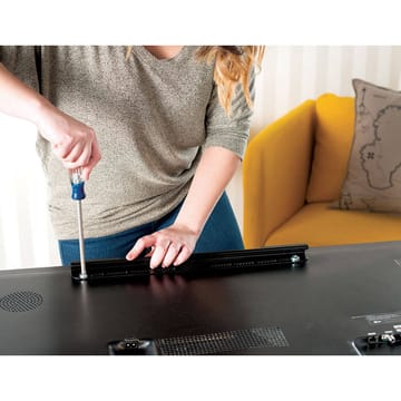 TV-beslag Sanus Fixed Max Vesa 400x400 22-50 Sort - Sort - Møbler - TV borde & mediemøbler - Mediestativ & vægbeslag