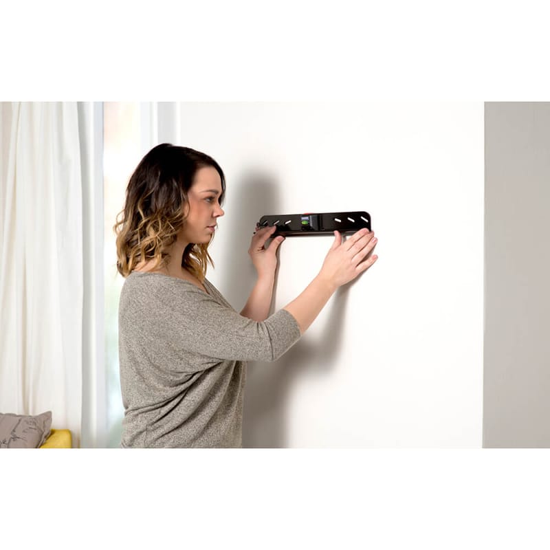 TV-beslag Sanus Fixed Max Vesa 400x400 22-50 Sort - Sort - Møbler - TV borde & mediemøbler - Mediestativ & vægbeslag