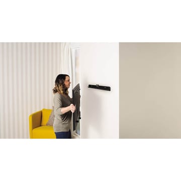 TV-beslag Sanus Fixed Max Vesa 600x400 47-80 Sort - Sort - Møbler - TV borde & mediemøbler - Mediestativ & vægbeslag