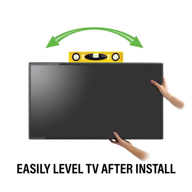 TV-beslag Sanus Max Vesa 600x450 40-90 Full Motion Sort - Sort - Møbler - TV borde & mediemøbler - Mediestativ & vægbeslag