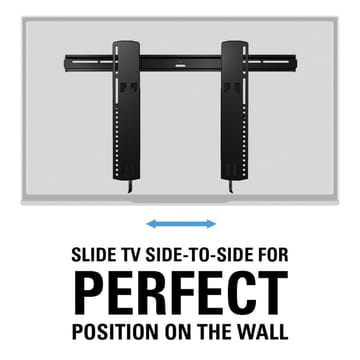 TV-beslag Sanus Superslim 51-80 VLT16-B2 - sort - Møbler - TV borde & mediemøbler - Mediestativ & vægbeslag