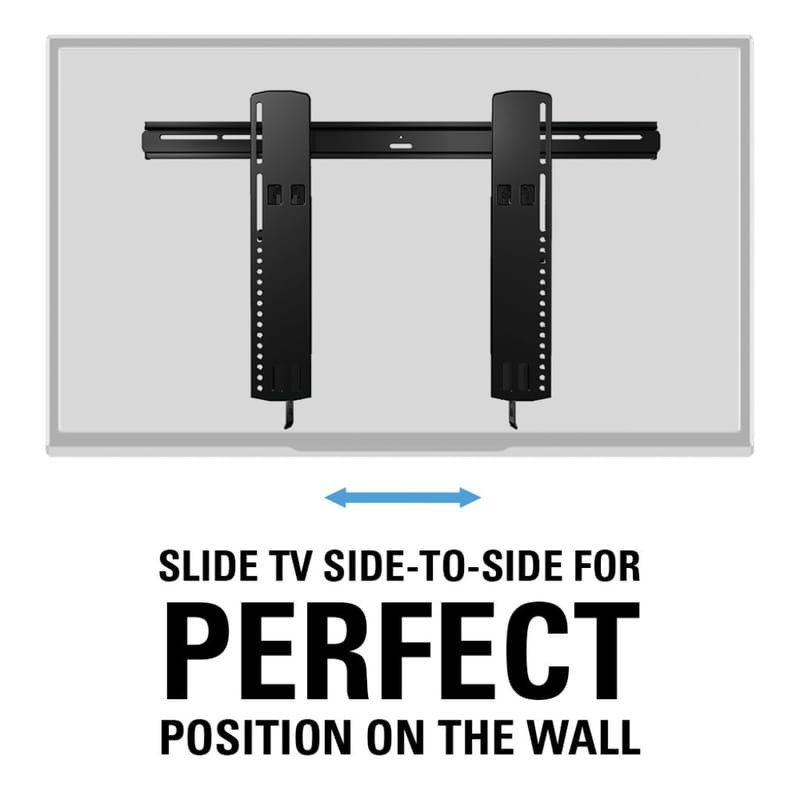 TV-beslag Sanus Superslim 51-80 VLT16-B2 - sort - Møbler - TV borde & mediemøbler - Mediestativ & vægbeslag