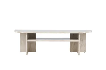 Ålesund Travertin Tv-bord 140x40 cm - Beige - Møbler - TV borde & mediemøbler - TV-borde