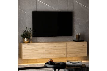 Neon Tv-bænk 160x32 cm Mørk Blå - Hanah Home - Møbler - TV borde & mediemøbler - TV-borde
