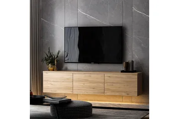 Neon Tv-bænk 160x32 cm Mørk Blå - Hanah Home - Møbler - TV borde & mediemøbler - TV-borde