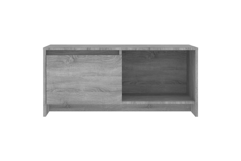tv-bord 90x35x40 cm spånplade grå sonoma-eg - Grå - Møbler - TV borde & mediemøbler - TV-borde