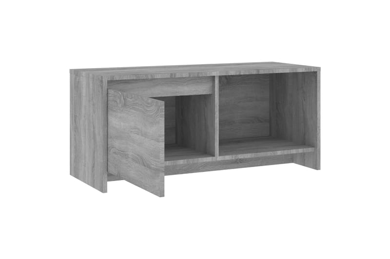tv-bord 90x35x40 cm spånplade grå sonoma-eg - Grå - Møbler - TV borde & mediemøbler - TV-borde