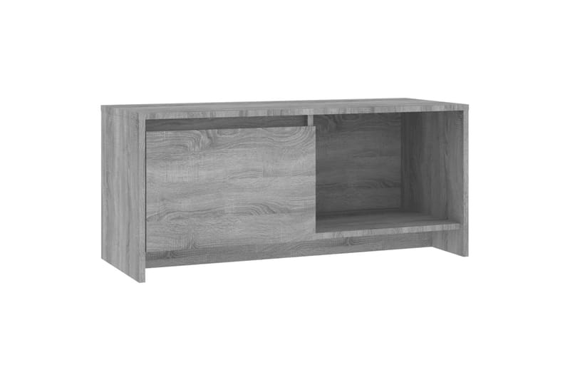 tv-bord 90x35x40 cm spånplade grå sonoma-eg - Grå - Møbler - TV borde & mediemøbler - TV-borde