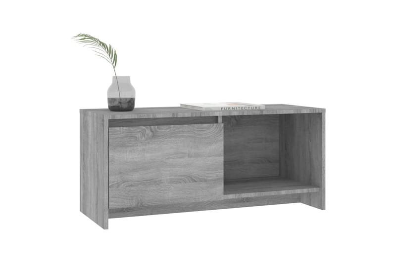 tv-bord 90x35x40 cm spånplade grå sonoma-eg - Grå - Møbler - TV borde & mediemøbler - TV-borde