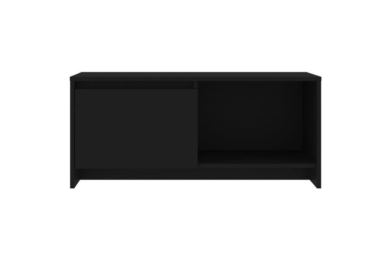tv-bord 90x35x40 cm spånplade sort - Sort - TV-borde