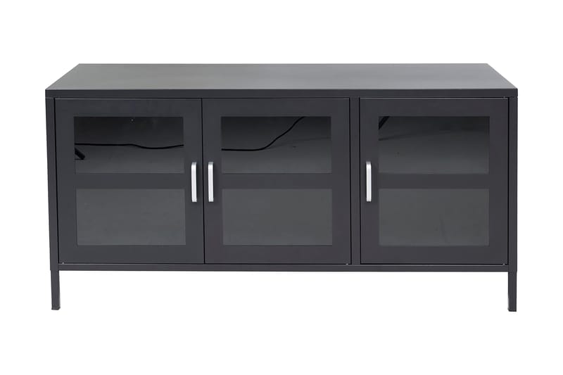 Abstrakt TV-Bord 120 cm - Sort - Møbler - TV borde & mediemøbler - TV-borde