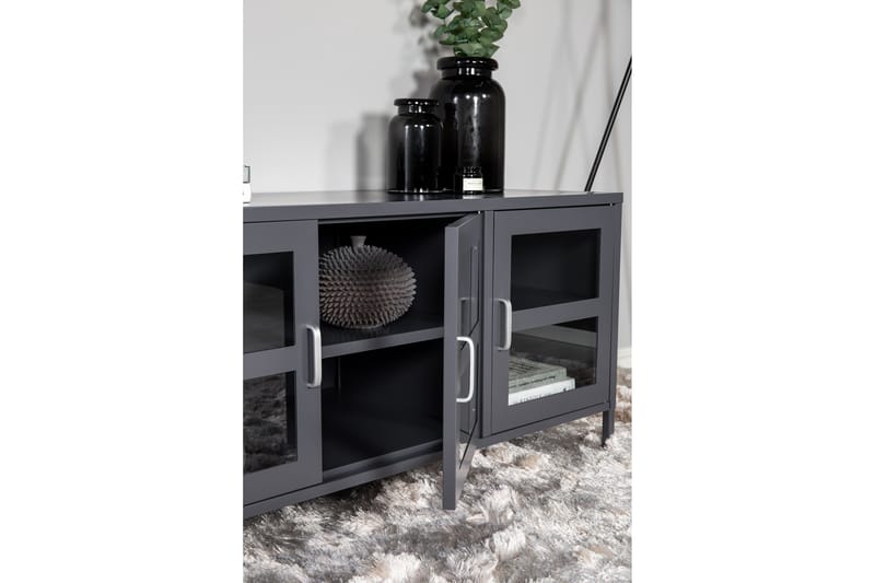 Acero TV-bænk 120 cm - Lysegrå - Møbler - TV borde & mediemøbler - TV-borde