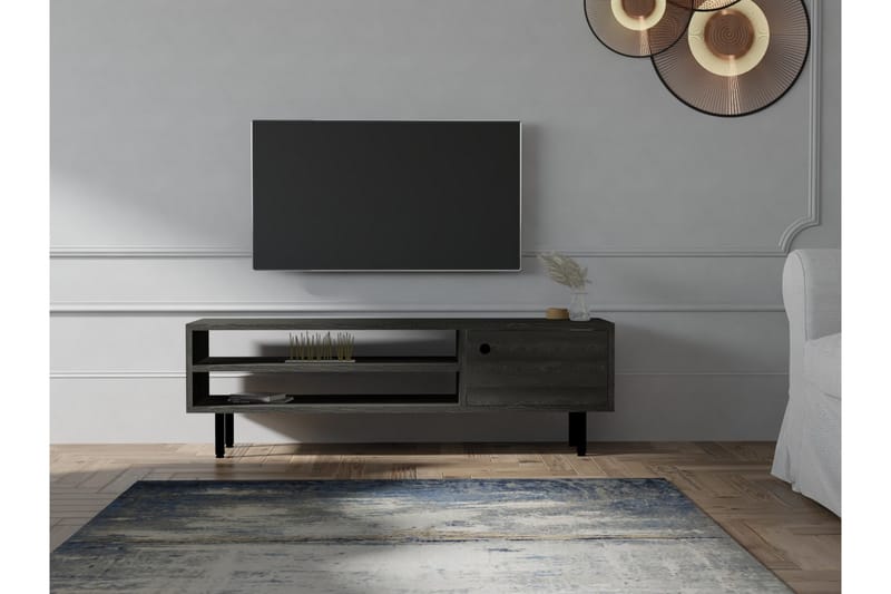 Aegonfort TV-bord 120 cm - Antracit - Møbler - TV borde & mediemøbler - TV-borde