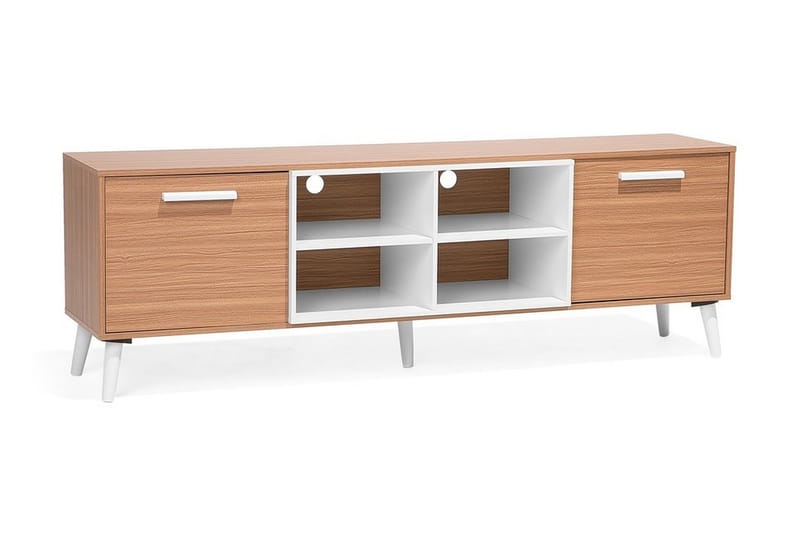 Alloa TV-bord 40 x 180 cm - Hvid - Møbler - TV borde & mediemøbler - TV-borde