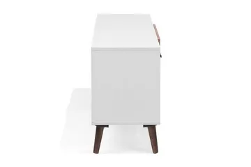 Alloa TV-bord 40 x 180 cm - Hvid - Møbler - TV borde & mediemøbler - TV-borde