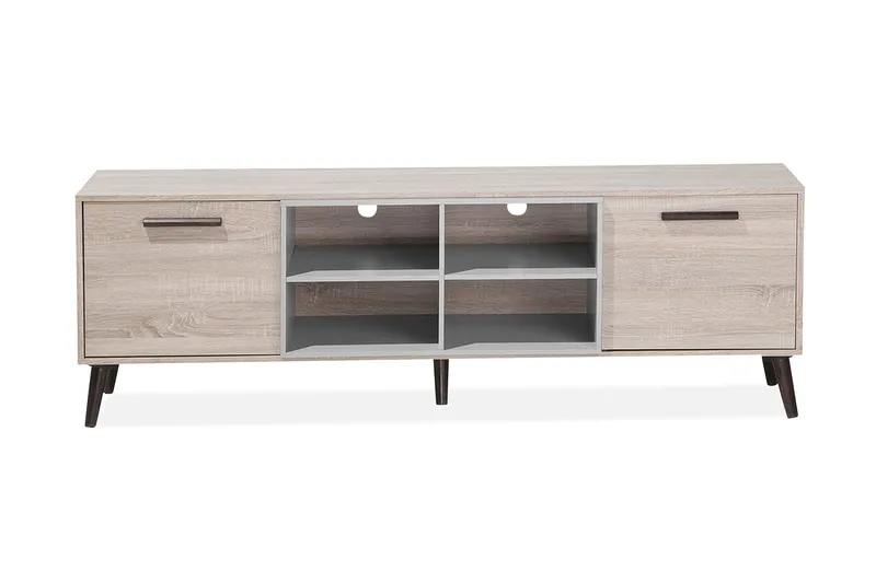 Alloa TV-bord 40 x 180 cm - Træ/natur - Møbler - TV borde & mediemøbler - TV-borde