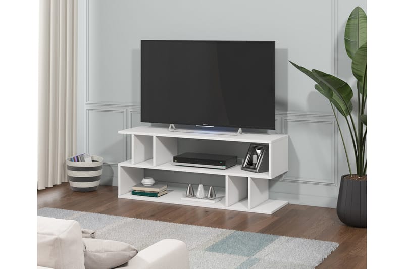 Alskaliden TV-Bord 120 cm - Hvid - TV-borde